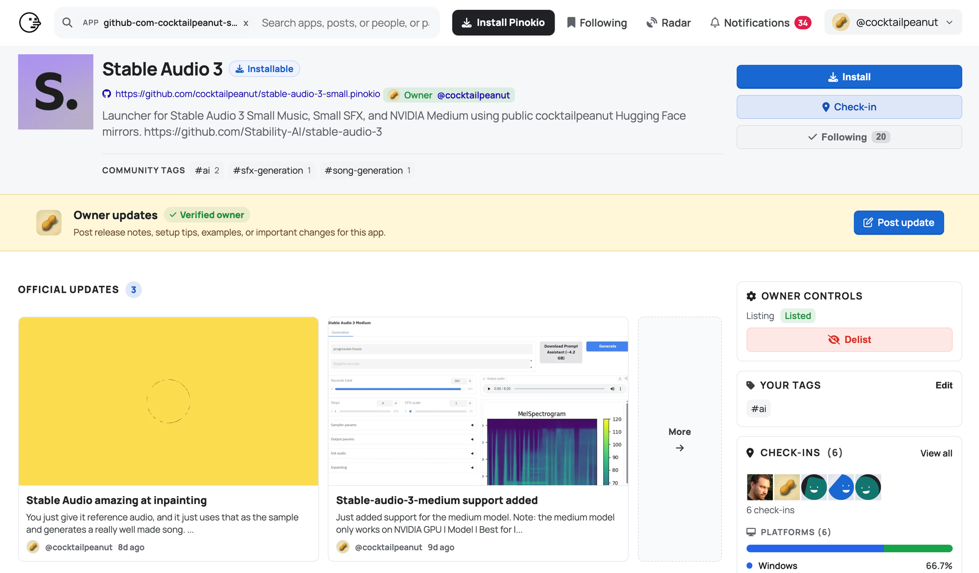 Manage your GitHub organization on Pinokio attachment